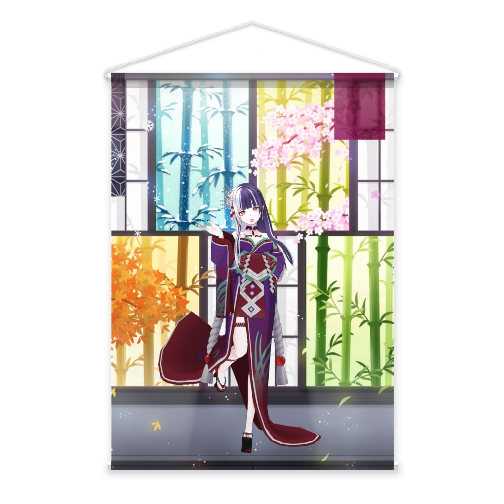 【ぽ め 。】3月生誕祭記念日-タペストリー-G1116