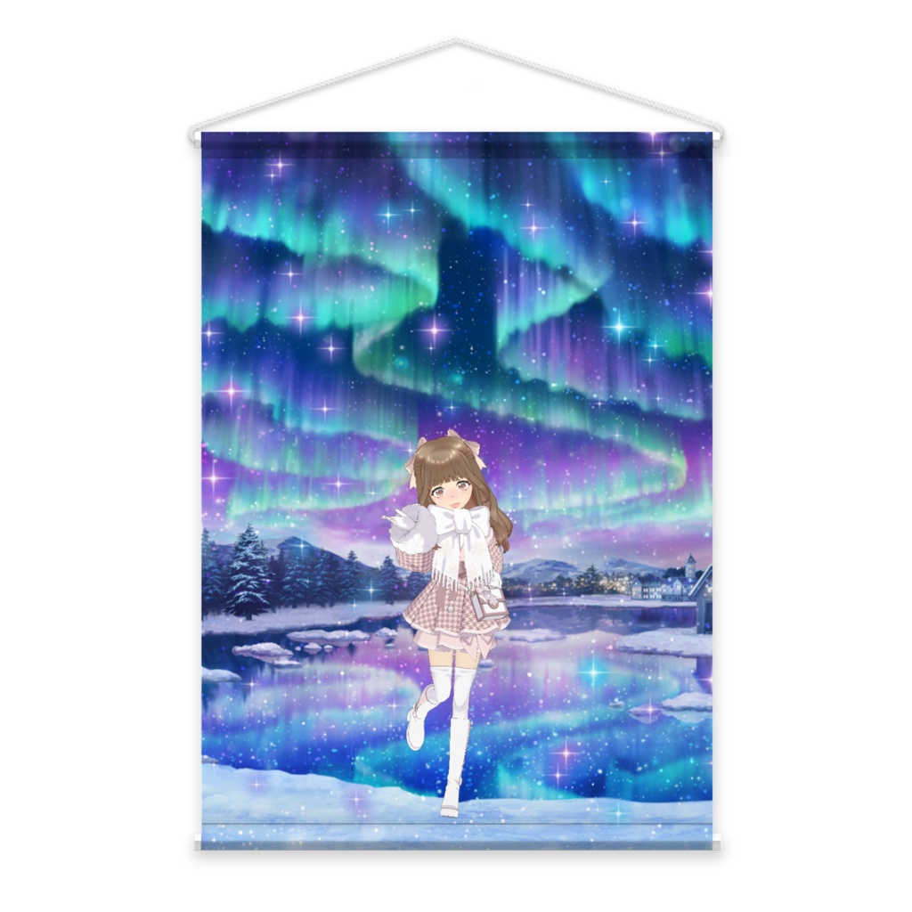 【あいぽん】3月生誕祭記念日-タペストリー-G1114