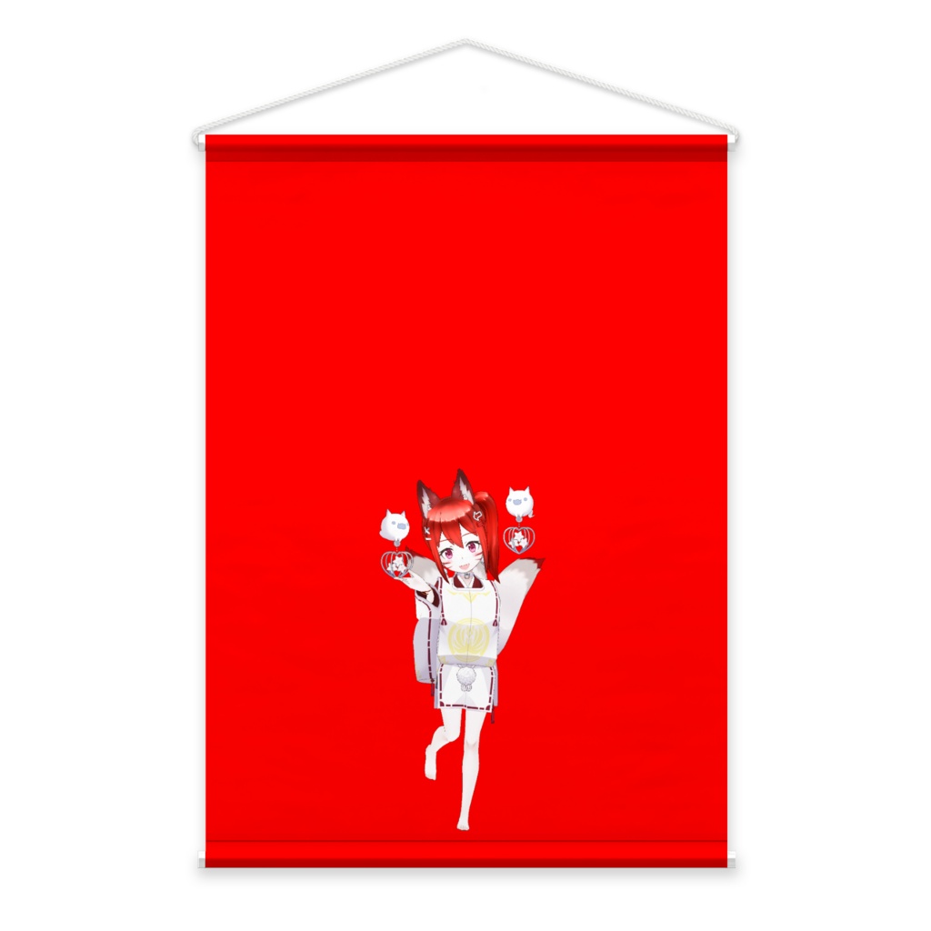 【Я紅狼 色狼R】3月生誕祭記念日-タペストリー-G1102