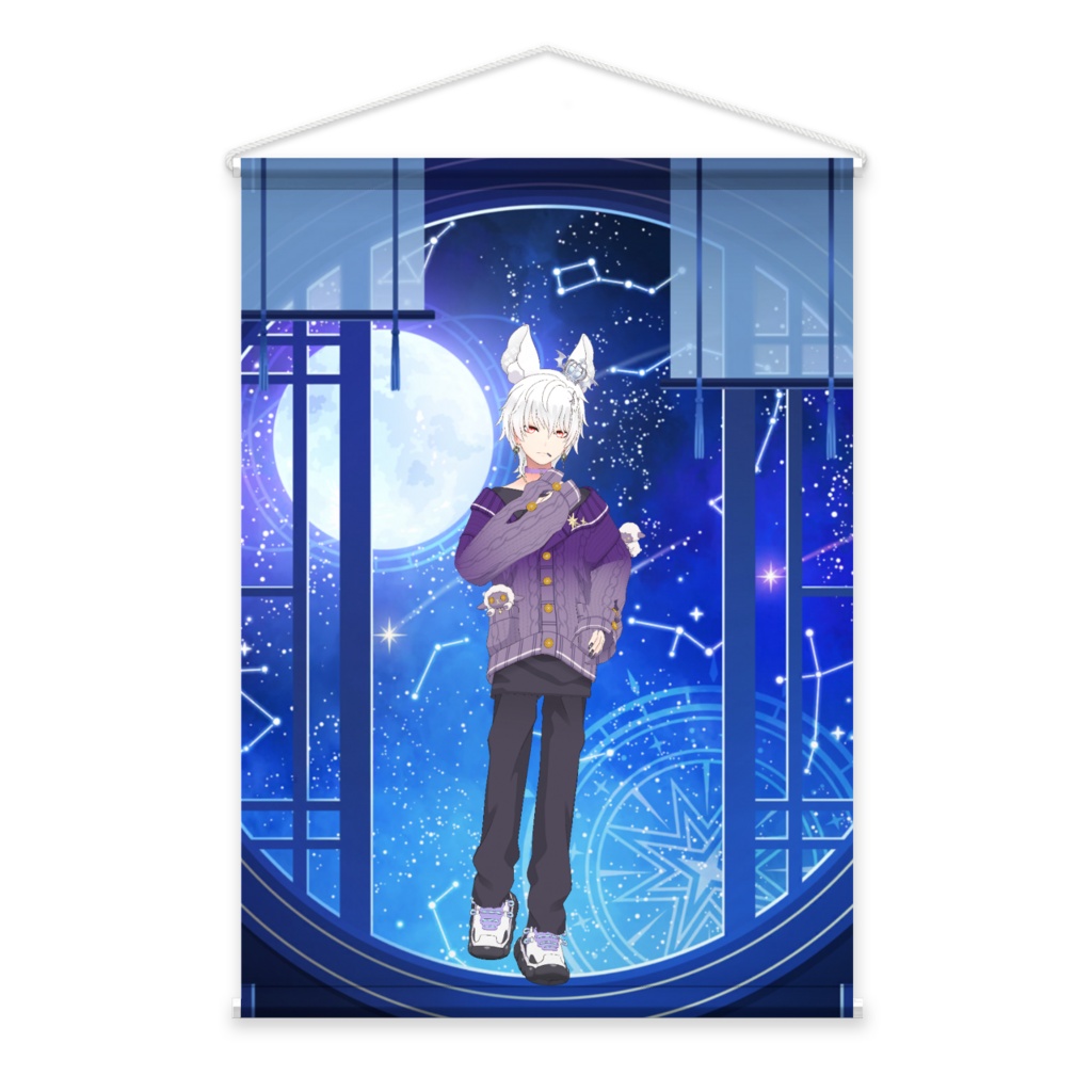 【安城 蓮】3月生誕祭記念日-タペストリー-G1101