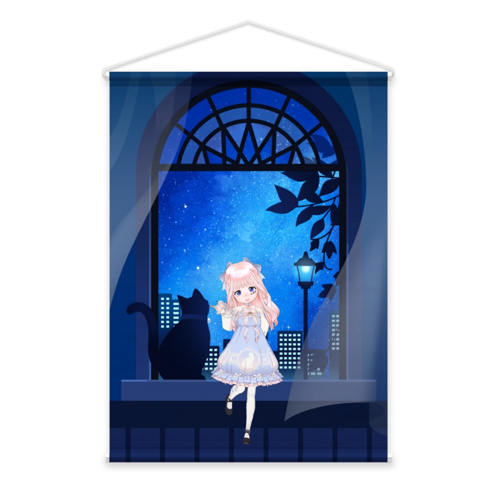【HaRu】3月生誕祭記念日-タペストリー-G1100