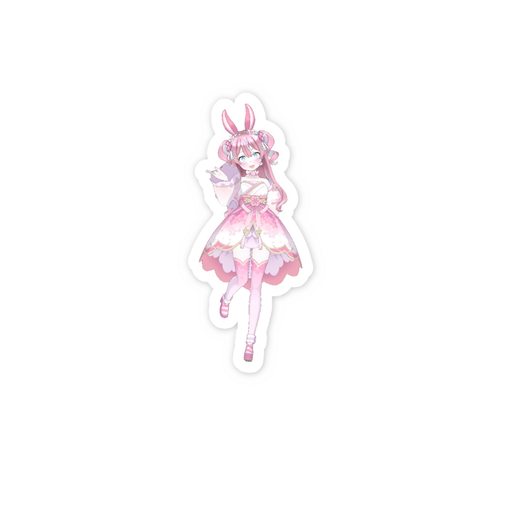 【桜良みおん】3月生誕祭記念日-スマホステッカー-G1099