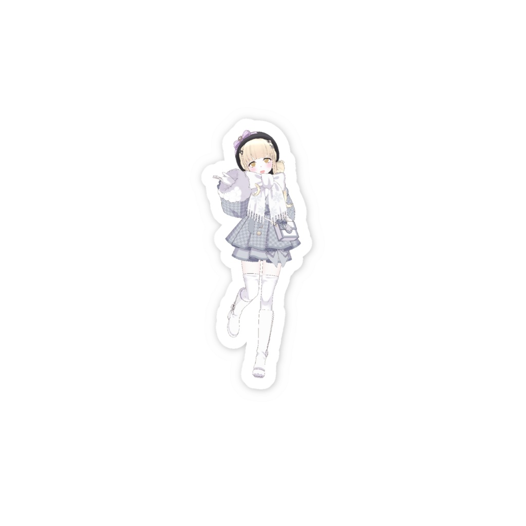 【はむまろ】3月生誕祭記念日-スマホステッカー-G1091