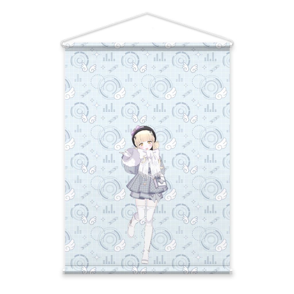 【はむまろ】3月生誕祭記念日-タペストリー-G1091