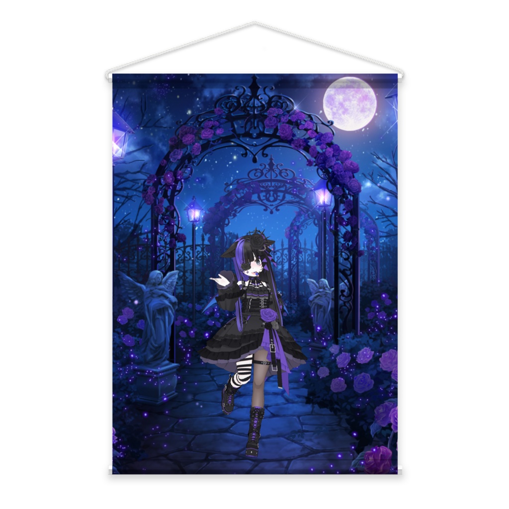 【楪なつめ】3月生誕祭記念日-タペストリー-G1074