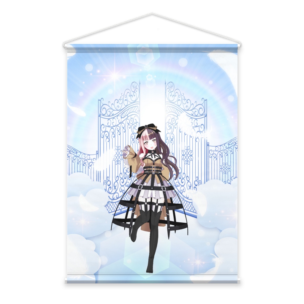 【鶉ぴより】3月生誕祭記念日-タペストリー-G1071