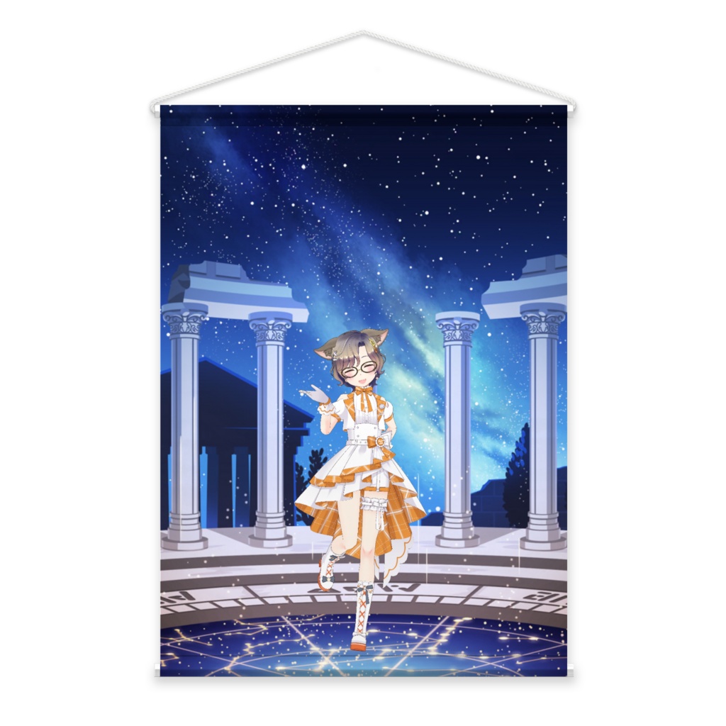 【みなとんこつ】3月生誕祭記念日-タペストリー-G1067