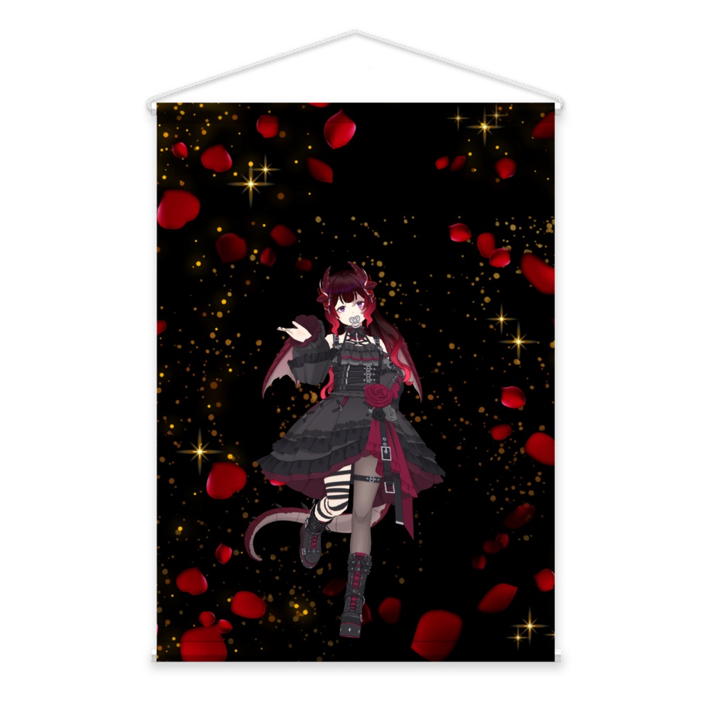 【魔族姫ヴァンルージュ】3月生誕祭記念日-タペストリー-G1064