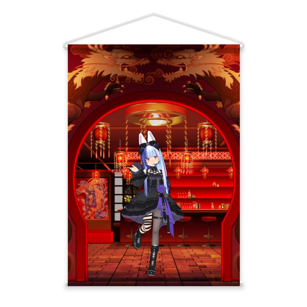 【悪プルャ】3月生誕祭記念日-タペストリー-G1063