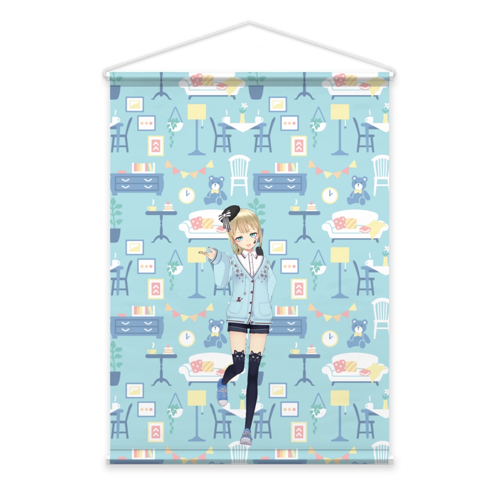 【サイヤ人】3月生誕祭記念日-タペストリー-G1062