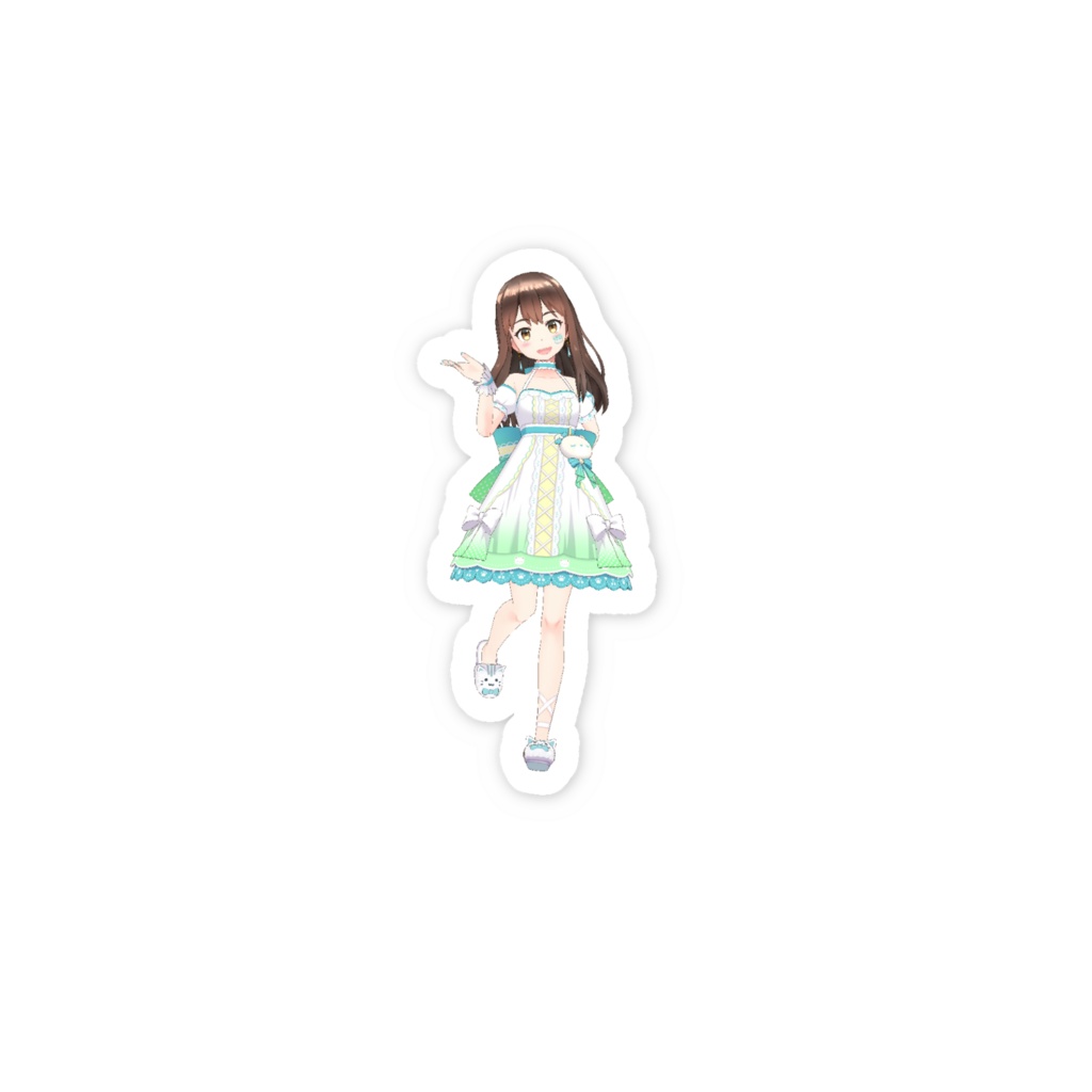 【ひめか】3月生誕祭記念日-スマホステッカー-G1061