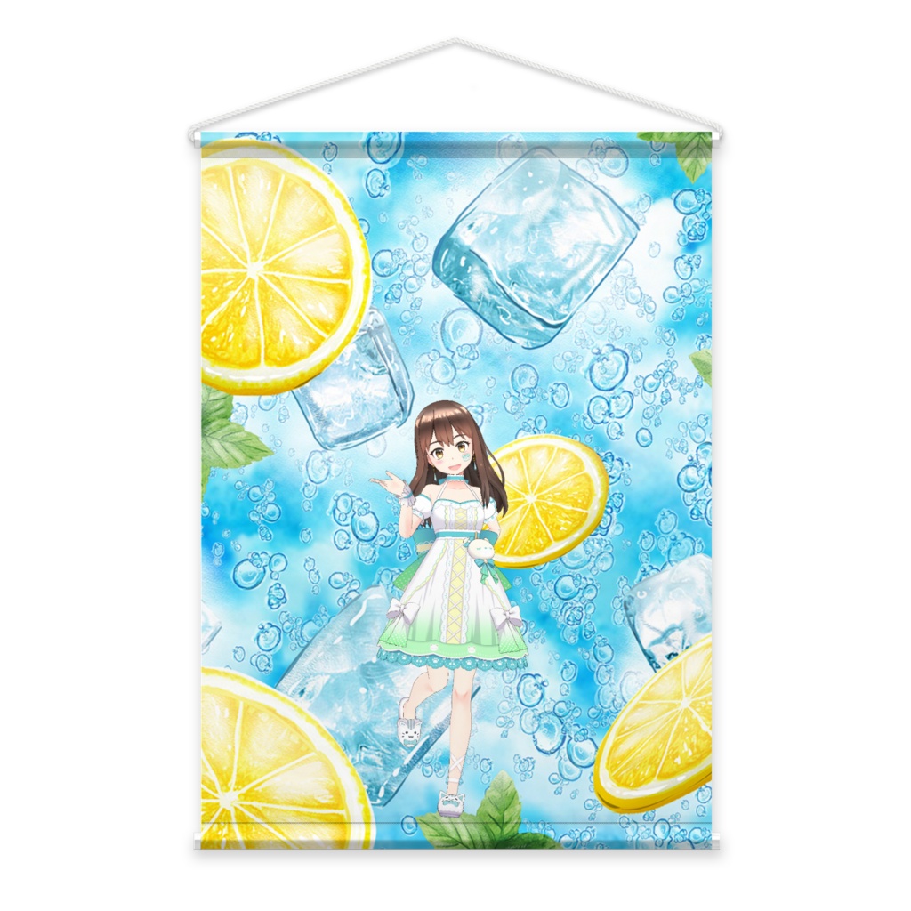 【ひめか】3月生誕祭記念日-タペストリー-G1061