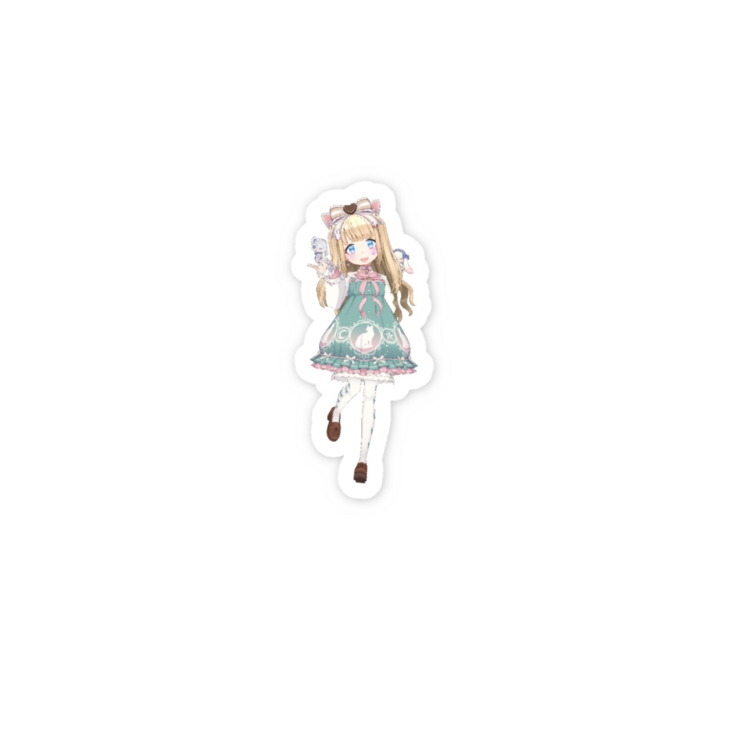 【結姫月ちなり】3月生誕祭記念日-スマホステッカー-G1060
