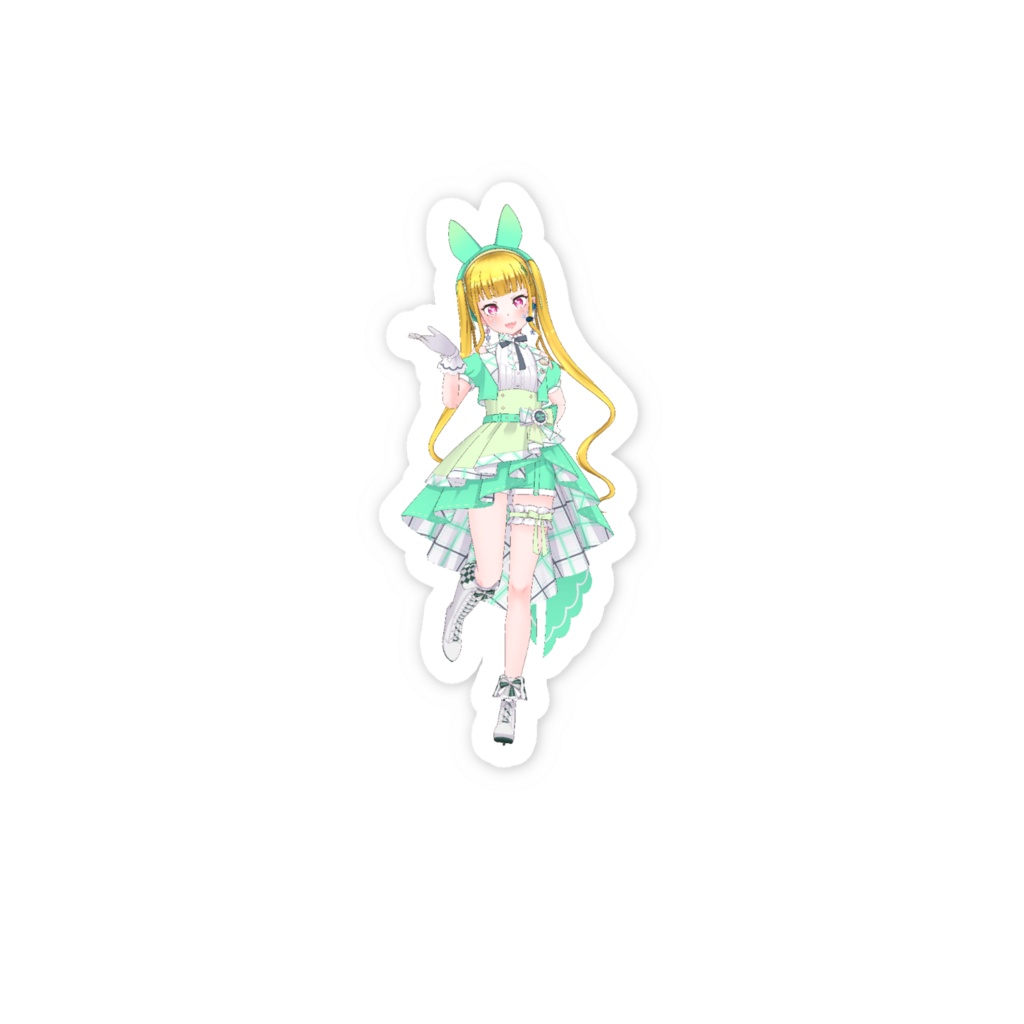 【蛙雨-かわずあめ-】3月生誕祭記念日-スマホステッカー-G1054
