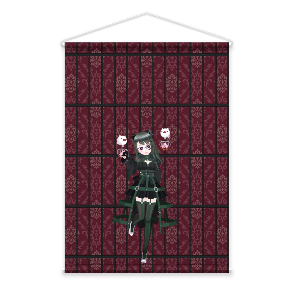 【月城】3月生誕祭記念日-タペストリー-G1051