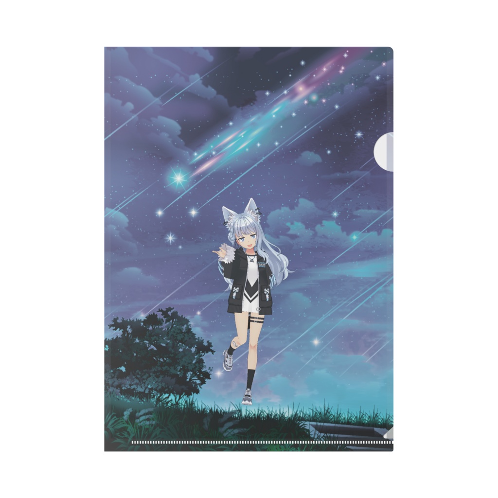【綺星カナ】3月生誕祭記念日-クリアファイル-G1050