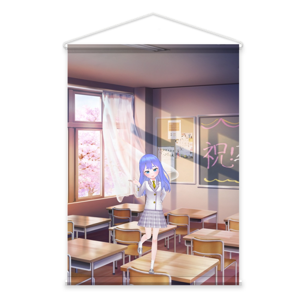 【せく】3月生誕祭記念日-タペストリー-G1049