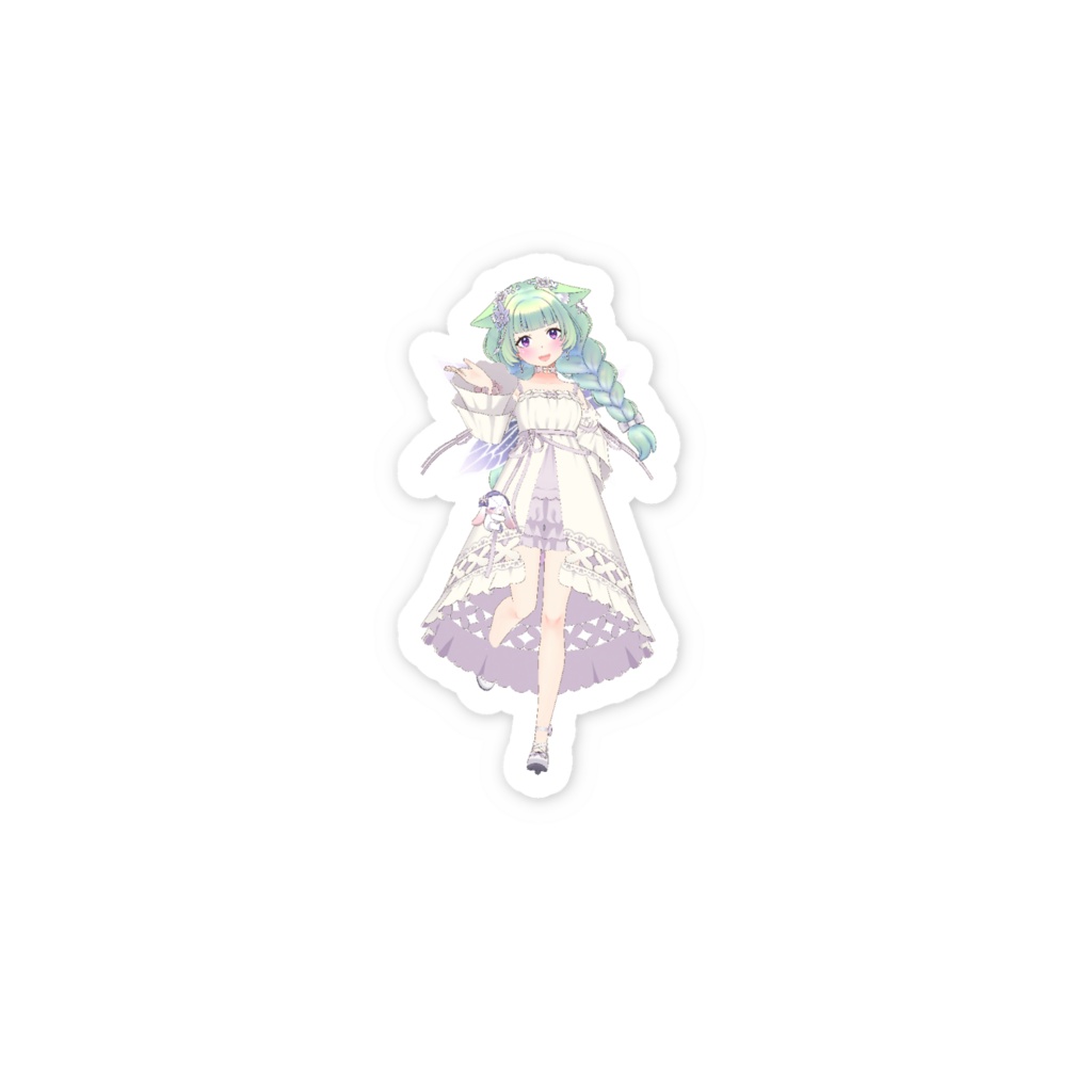 【夜雨さくら】3月生誕祭記念日-スマホステッカー-G1046