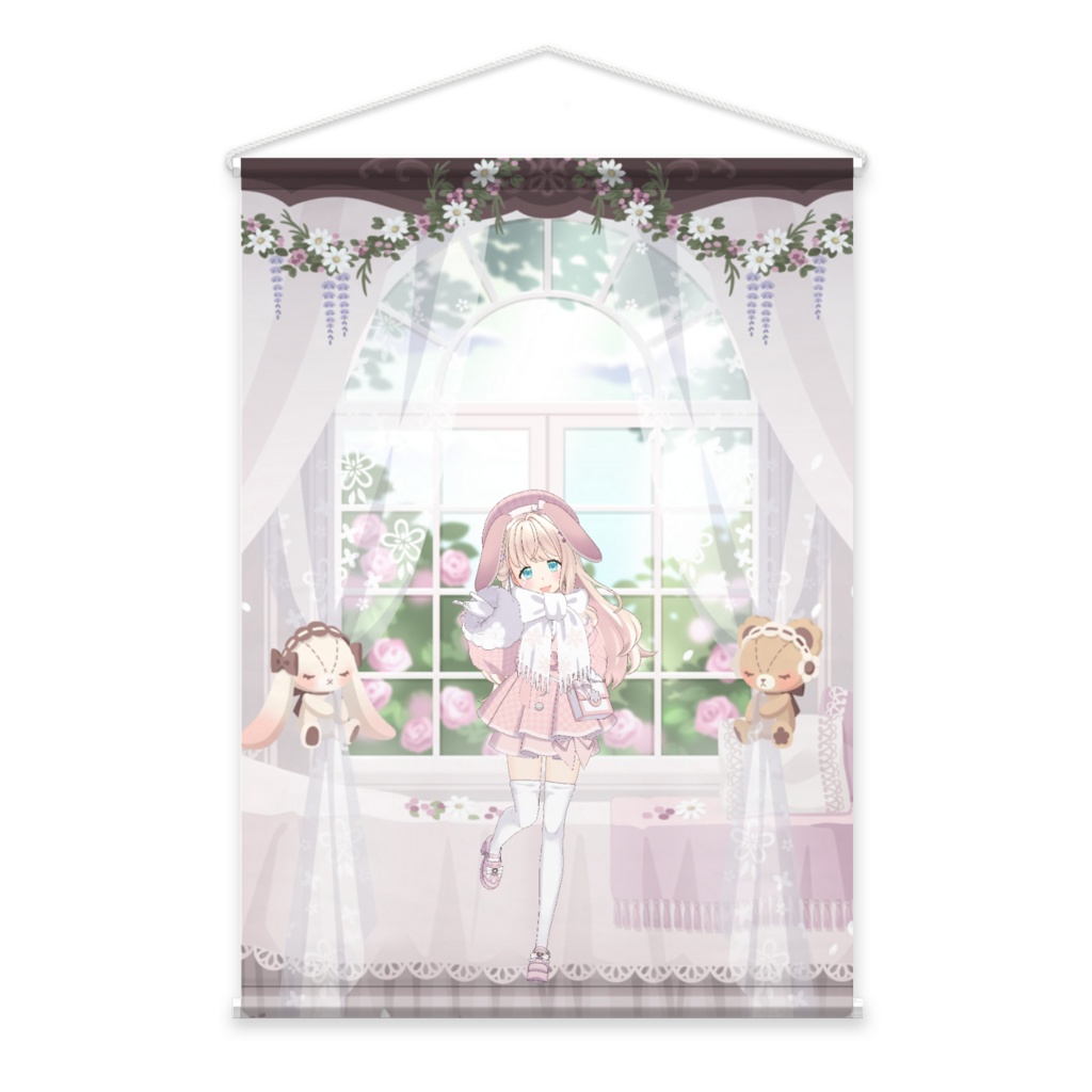 【椿 ちゆ】3月生誕祭記念日-タペストリー-G1045