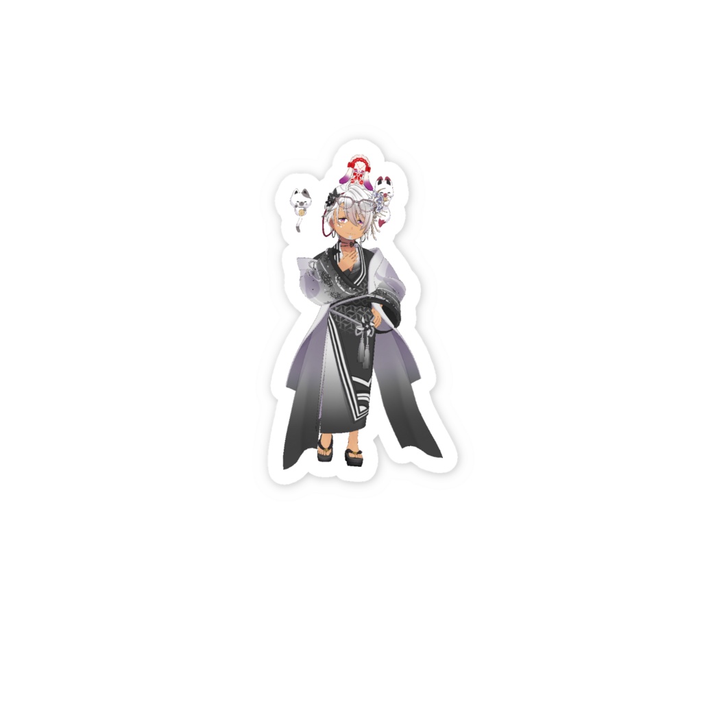 【ととおじ】3月生誕祭記念日-スマホステッカー-G1041