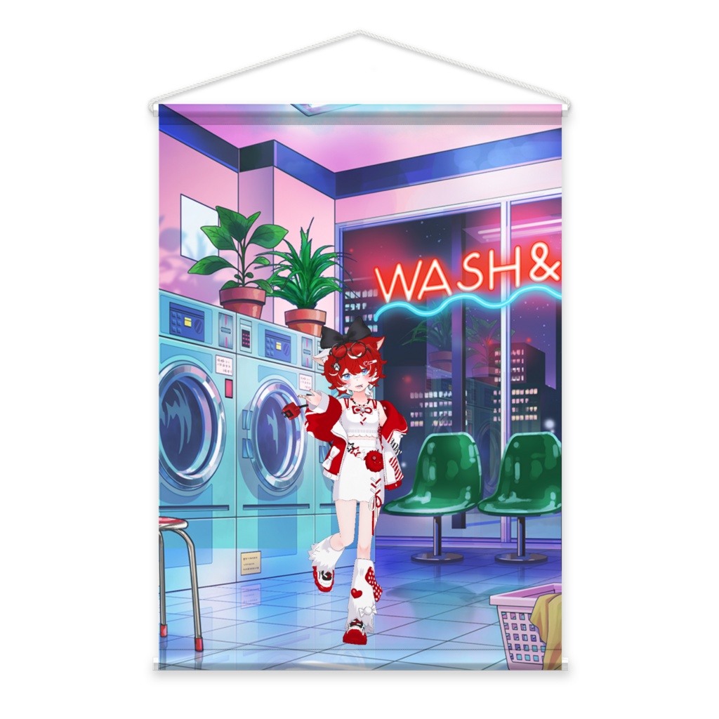 【おぱる。】3月生誕祭記念日-タペストリー-G1035