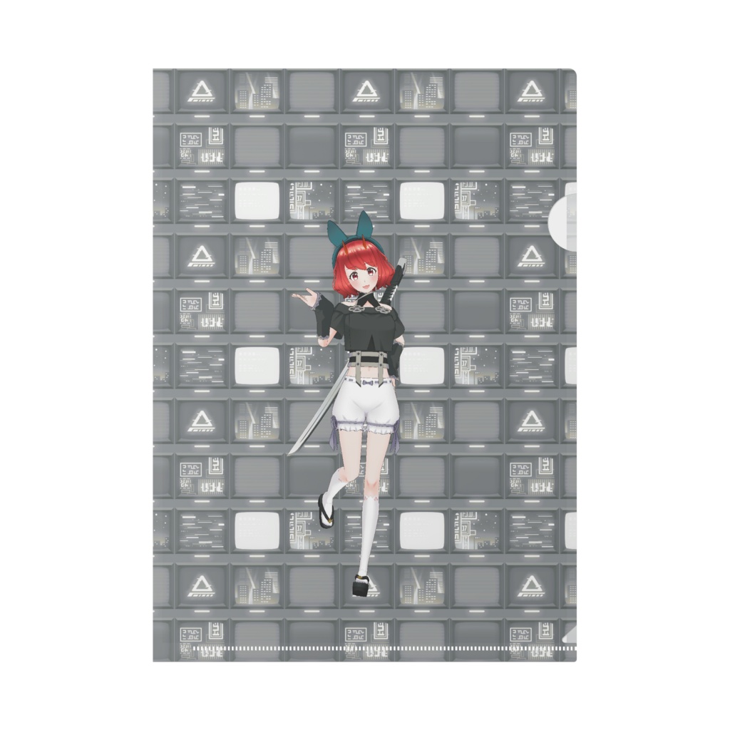 【天透こはく】3月生誕祭記念日-クリアファイル-G1028