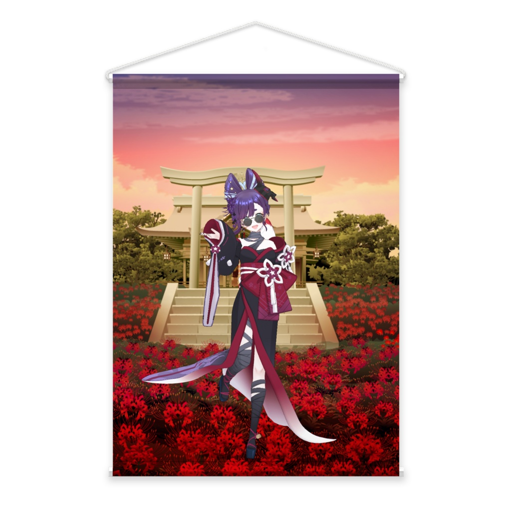 【くるみん】3月生誕祭記念日-タペストリー-G1022