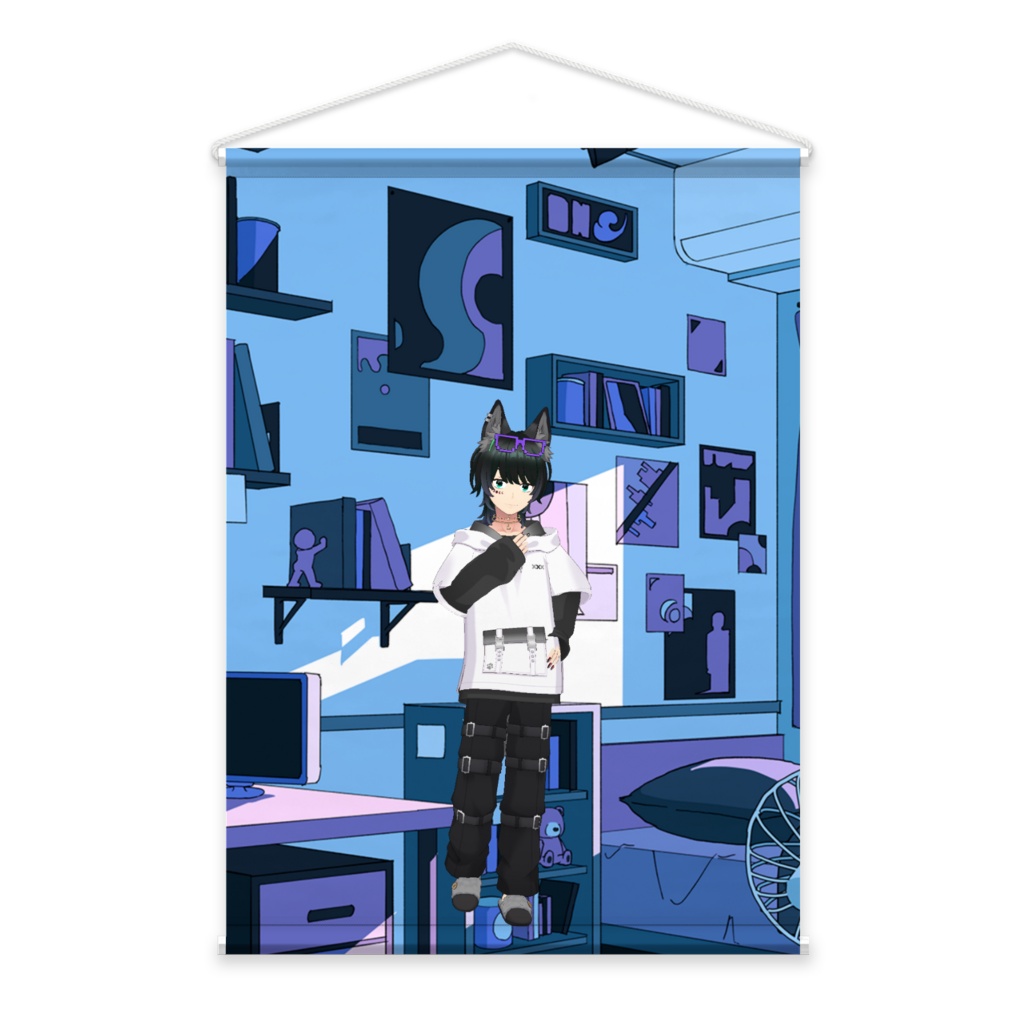 【Lowe(ロウ)】3月生誕祭記念日-タペストリー-G1021