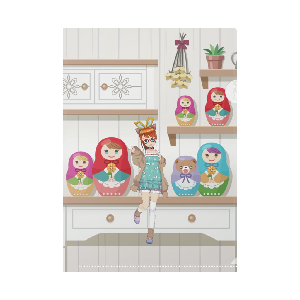 【ちゃも】3月生誕祭記念日-クリアファイル-G1016