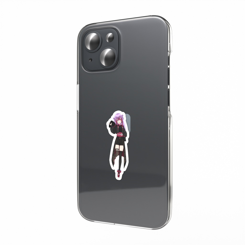 【音桜 夜月】3月生誕祭記念日-スマホステッカー-G1007