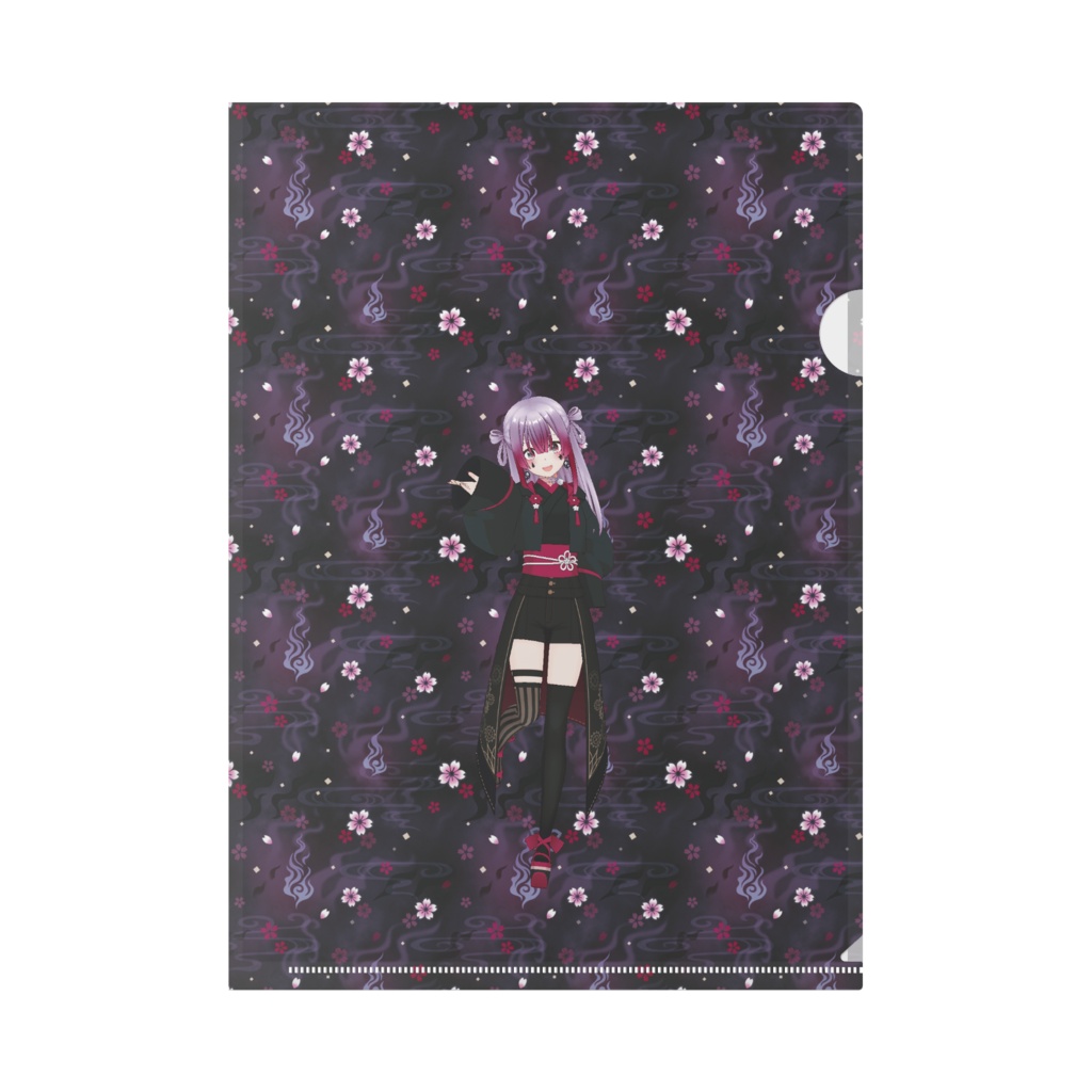 【音桜 夜月】3月生誕祭記念日-クリアファイル-G1007