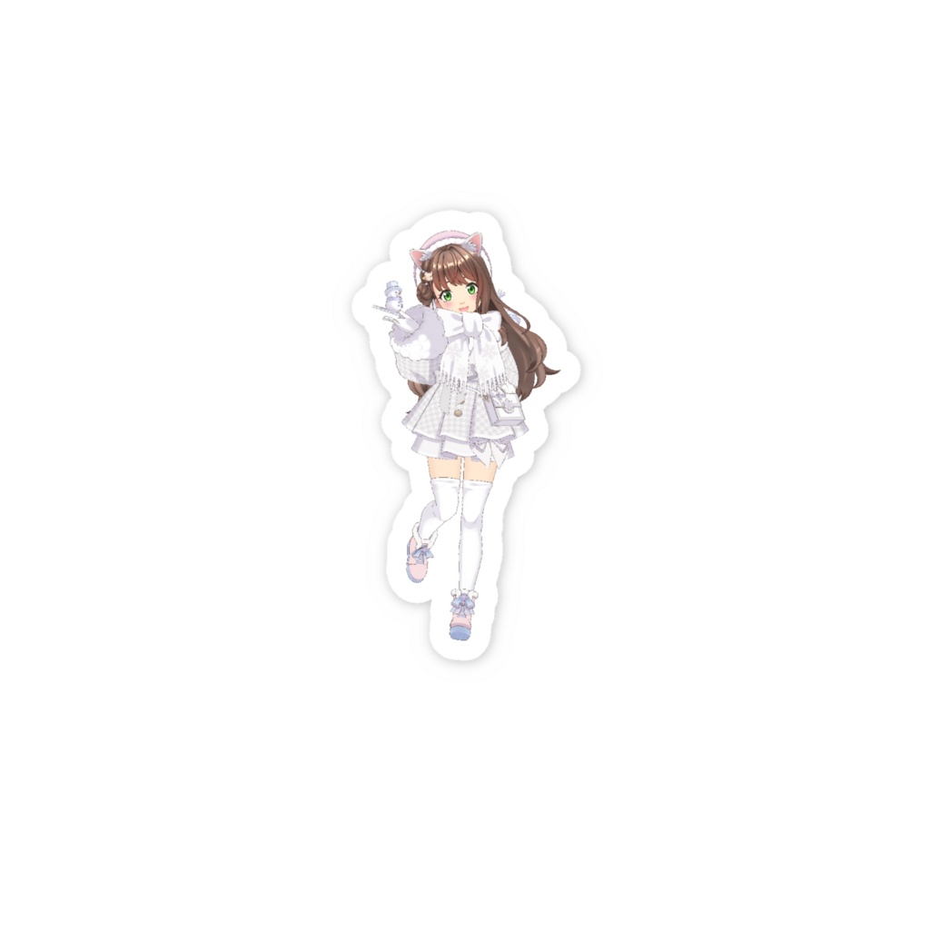【白鈴】3月生誕祭記念日-スマホステッカー-G1005