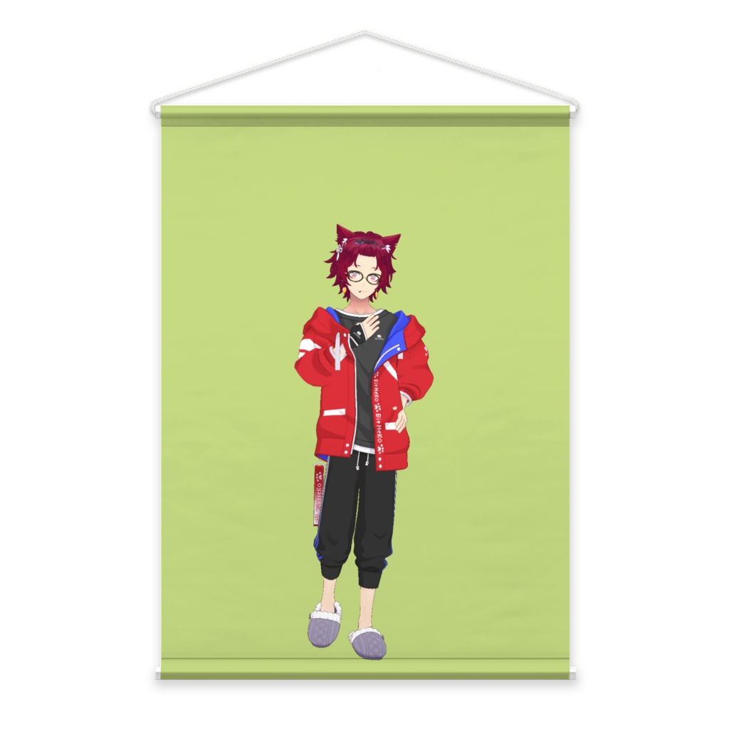 【おーば】3月生誕祭記念日-タペストリー-G1003