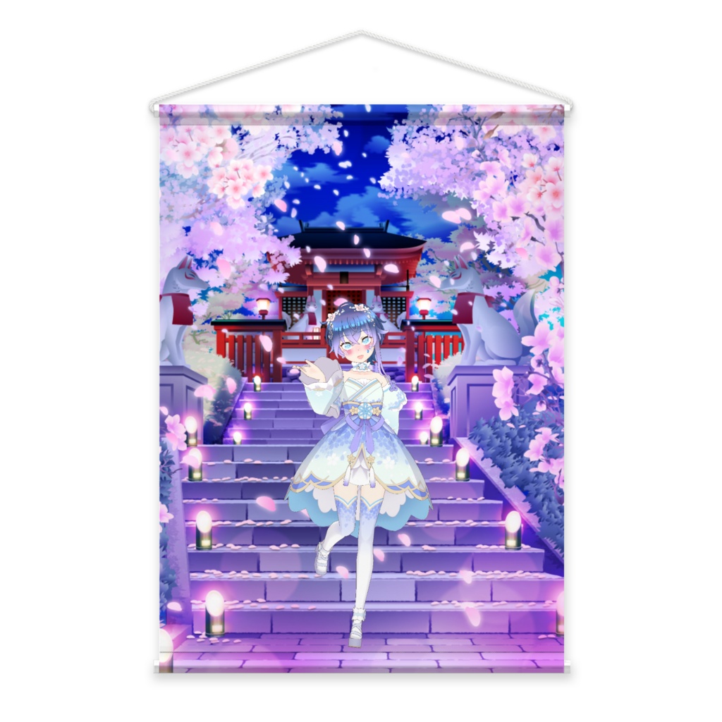 【惺羅(せら)】3月生誕祭記念日-タペストリー-G0999