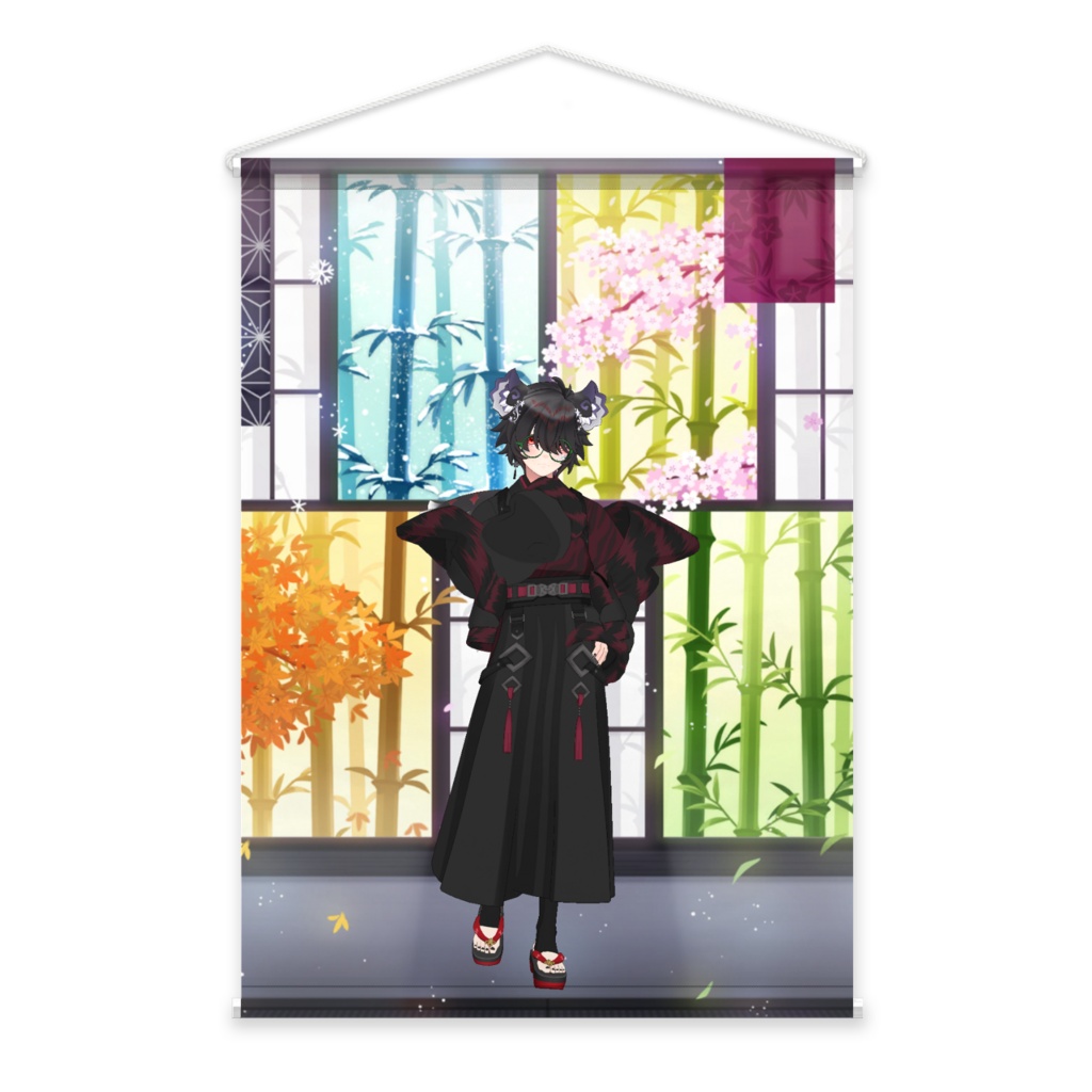 【ぴぃ】3月生誕祭記念日-タペストリー-G0996