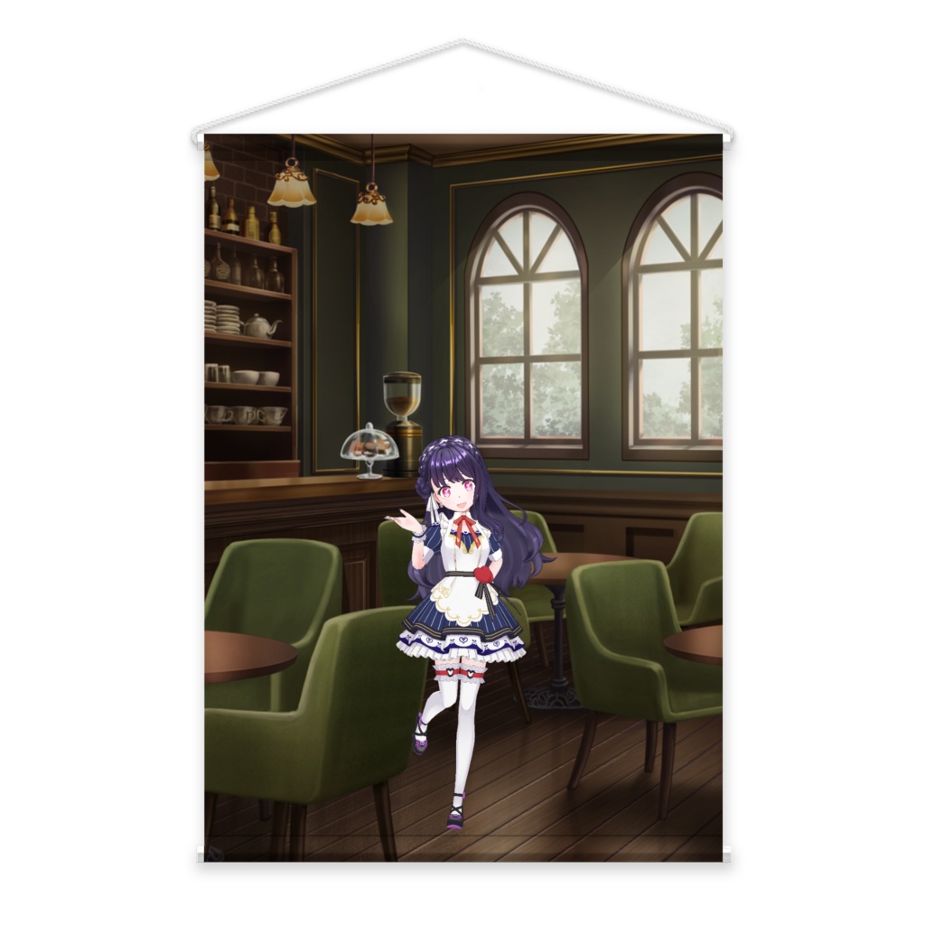 【友咲さくら】3月生誕祭記念日-タペストリー-G0994