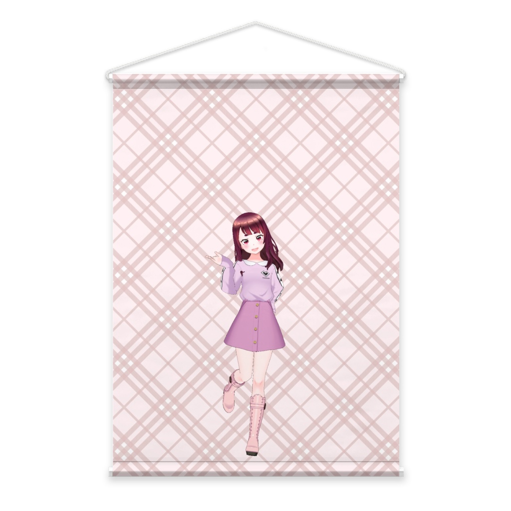 【みてぃ】3月生誕祭記念日-タペストリー-G0990