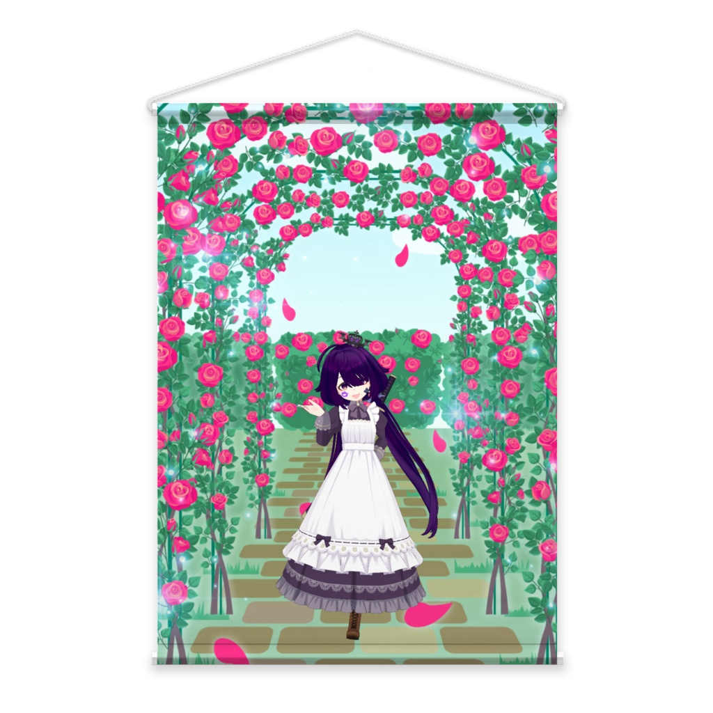 【ろた（仮）】3月生誕祭記念日-タペストリー-G0986