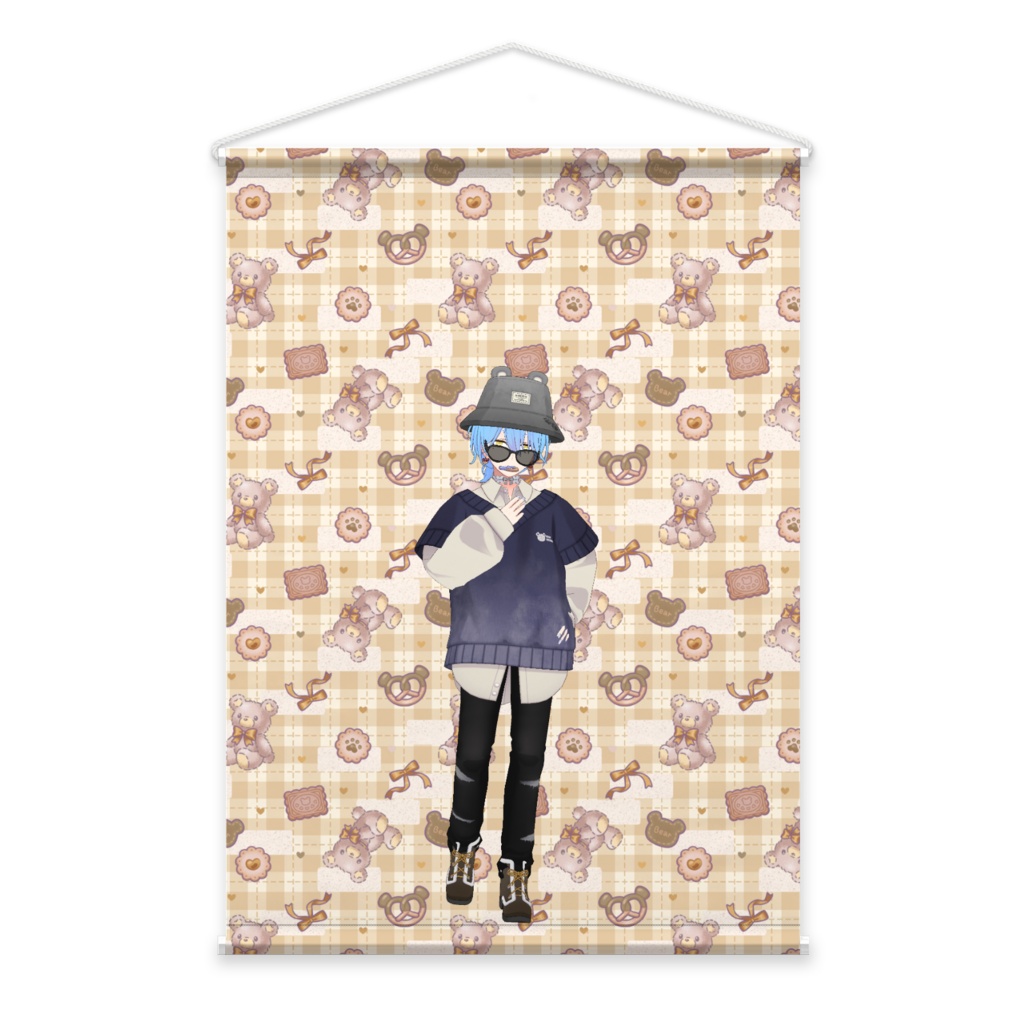 【星野 宏樹】3月生誕祭記念日-タペストリー-G0983