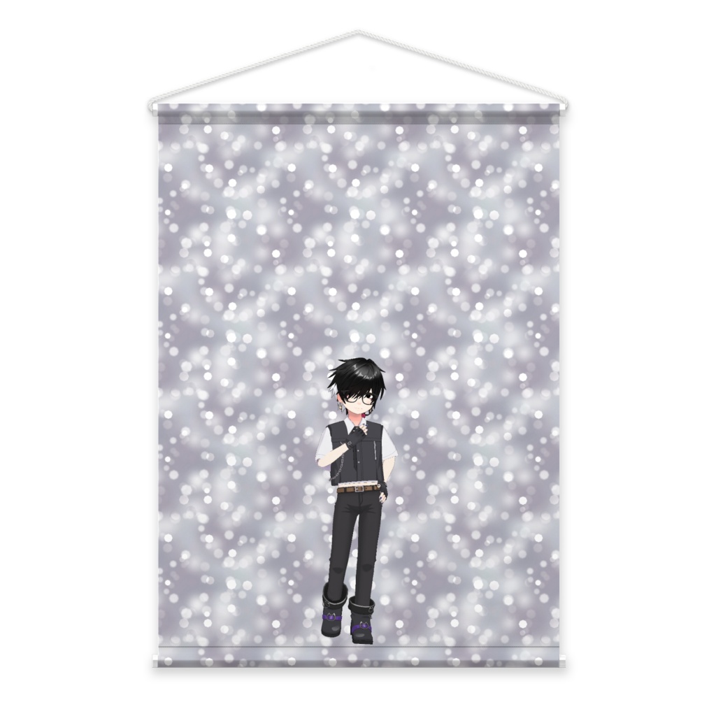 【はな よしお】3月生誕祭記念日-タペストリー-G0982