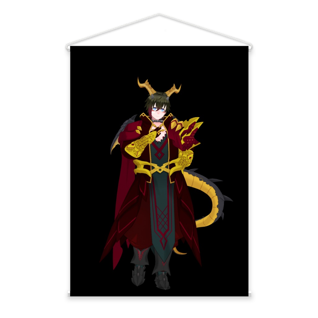 【龍神】3月生誕祭記念日-タペストリー-G0975