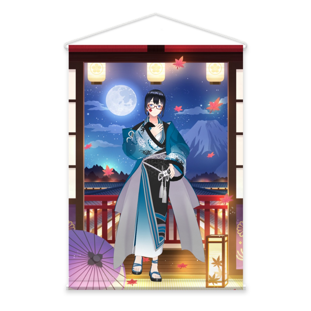 【酒盛カエデ】3月生誕祭記念日-タペストリー-G0972