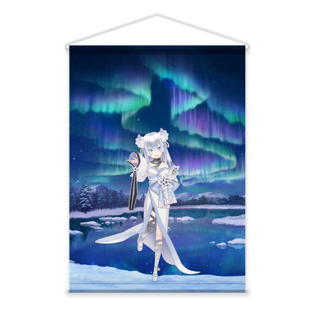 【白露なる】3月生誕祭記念日-タペストリー-G0968