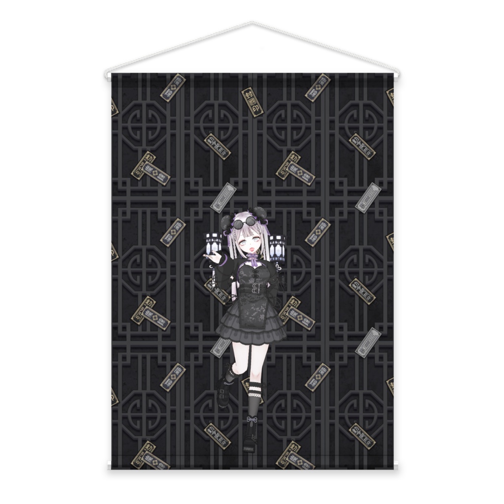 【野良猫うに】3月生誕祭記念日-タペストリー-G0965