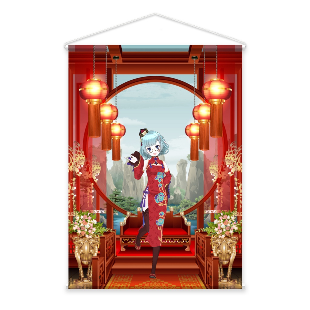 【ミライ】3月生誕祭記念日-タペストリー-G0954