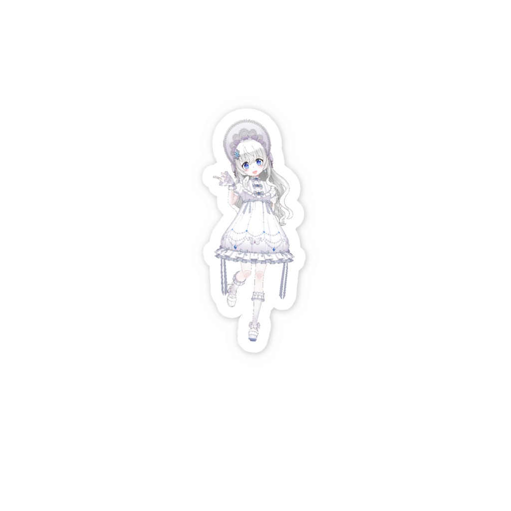【姫乃宮 ましろ】3月生誕祭記念日-スマホステッカー-G0951