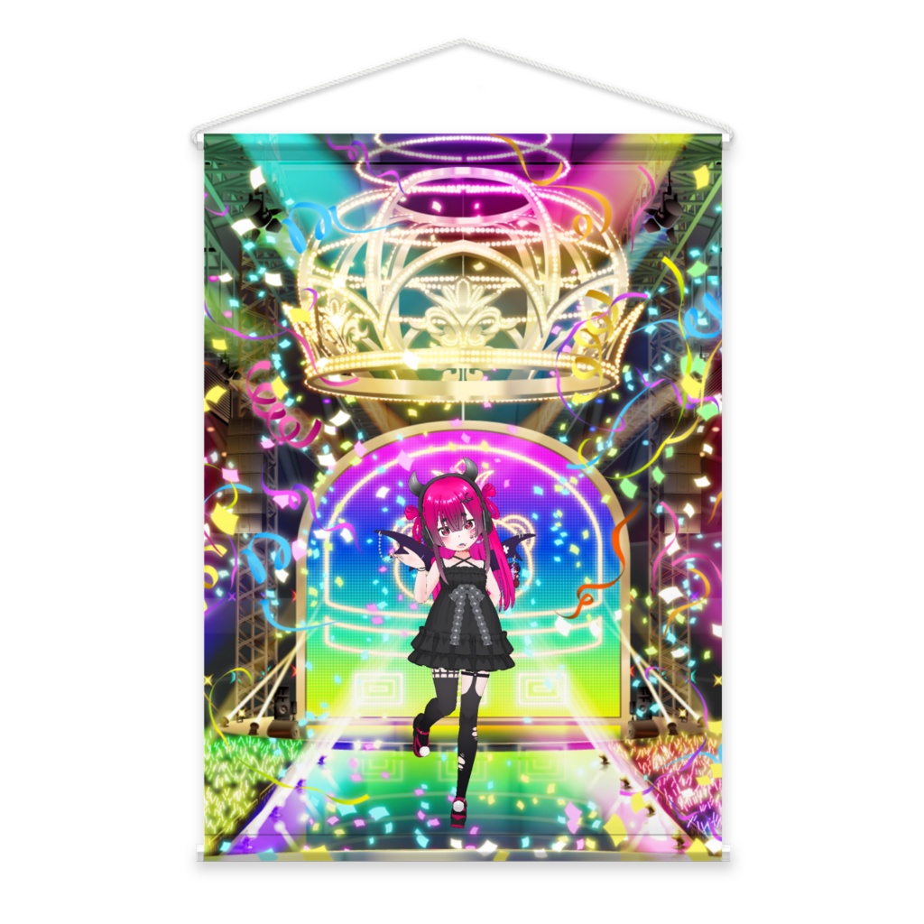 【背後の〇〇さん】3月生誕祭記念日-タペストリー-G0949