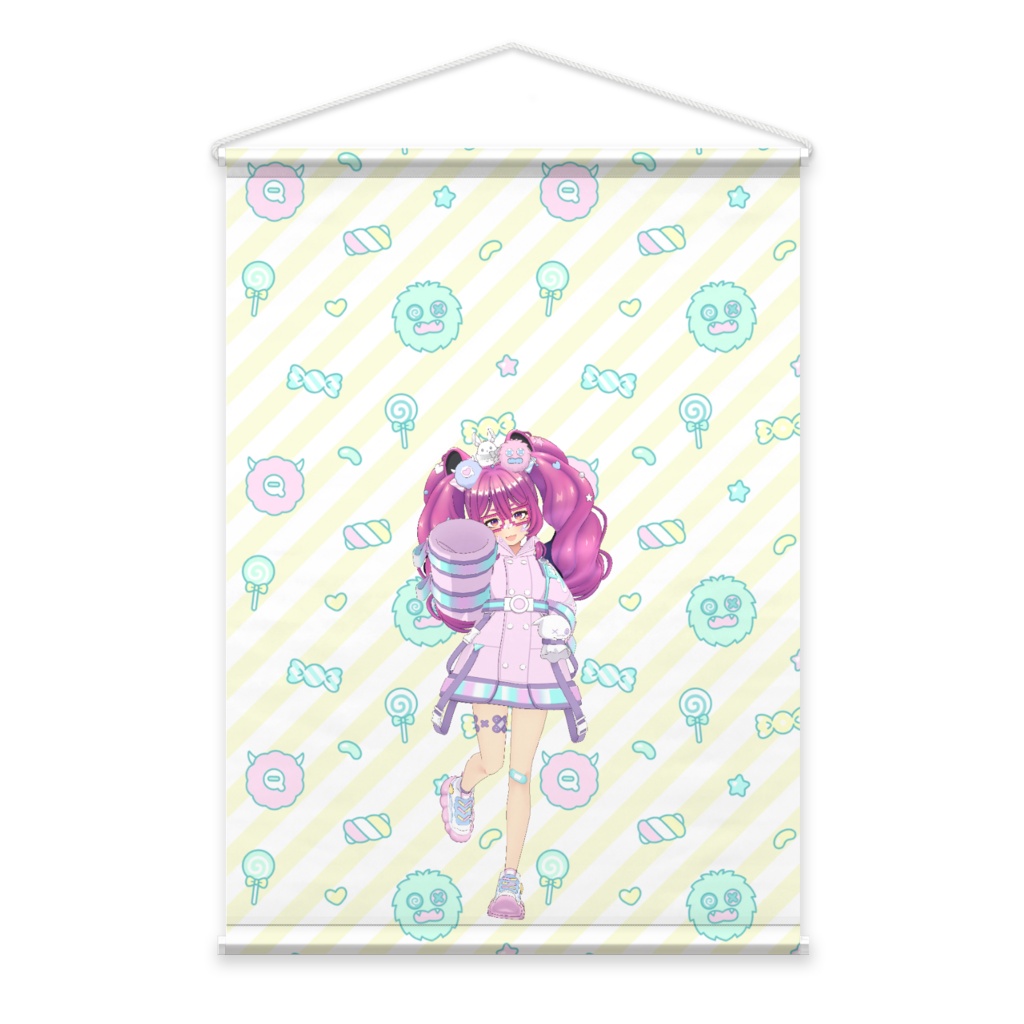 【御縁 みなみ】3月生誕祭記念日-タペストリー-G0931