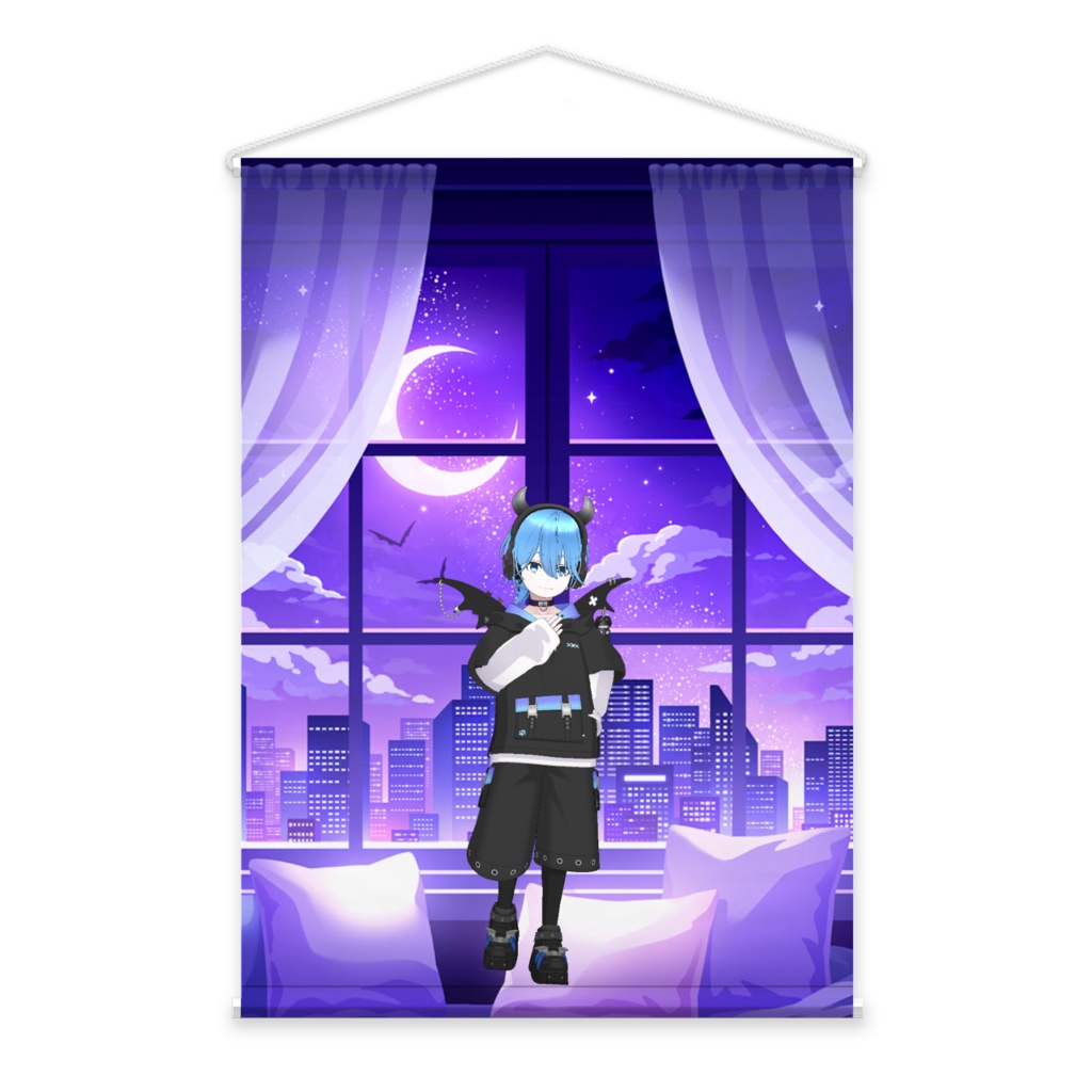 【おかか】3月生誕祭記念日-タペストリー-G0917