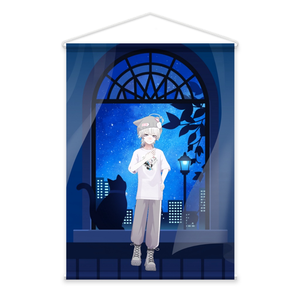 【︎お タ キ】3月生誕祭記念日-タペストリー-G0910